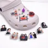 Anime charms wholesale childhood memories vampire girl cartoon charms shoe accessories pvc decoration buckle soft rubber clog charms fast ship