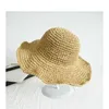 Wide Brim Hats Bucket Hats Womens elegant straw hat womens sun hat fashionable pearl decoration lace trend hat womens casual and elegant outdoor street clothes J2403