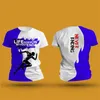 Outdoor Fitn Run Sports T-shirts Summer Casual O-Neck Women's Short Sleeve Tops Fi 3D Gradient Harajuku T-shirt för män W2PM#