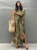 Саронги 2019, богемный винтажный полосатый женский купальник, летняя уличная сексуальная сумка для бикини, пляжное платье, кимоно, парео, кафтан 24325