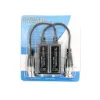 2024 2Pcs (1 Pairs) AHD/CVI/TVI Twisted BNC CCTV Video Balun Passive Transceivers UTP Balun BNC Cat5 CCTV UTP Video Balun