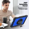 Inbyggd skärmskydd Hybridsocksäkert robust tuff påverkan rustning Silikon PC Defender Stand Handgreppfodral med rem för Samsung A A7 A8 A9 Plus S6 Lite S7 S8 S9 Fe