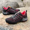 Men Outdoor Hiking Trekking Shoes Climbing Shoes Mountain Outdoor Trainer Non-slip Hunting Tourism Male Comfy Sport Trail Soft 240313