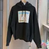 Erkek Hoodies Hiphop Sokağı Erkekler Kadınlar Cavempt pamuk devre tahtası yama siyah beyaz dalga deseni hooed kazak gündelik ce sweatshirts