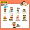 Blind Box 52Toys Blind Box Crayon Shin-Chan Daily Life Series 3 Mystery Box Anime Cute Random Figure Collectable Toy Desktop Decoration T240325