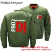 Pieer Pro DJ Giacca a vento Pilota Cappotto Bomber da uomo Giubbotti Abbigliamento maschile Streetwear Ma-1 Volo Pilota Air Cappotti Plus Size 5XL N4T9 #