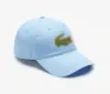 Luksusowy projektant hat Crocodile damskie i męskie baseballowa czapka mody baseball Cap Popularne Jacquard Neutral Fishing Capaies L8