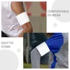 Wrist Support 3 Pcs Football Armband Captain Bands For Soccer Blank White Portable Basketball