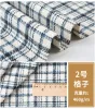 Tessuto Tessuto di cotone 100% Bambini per Lenzuola Trapunta Coperto Abbigliamento Camicia Abito Griglia A Righe Plaid Panno Broccato Cucito