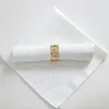 10pcslot 4848cm Table Napkins Square Polyester Fabric For Birthday Christmas Festival Home el Wedding Party Dinner 240321