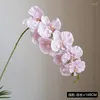 Fleurs décoratives plantes vertes artificielles bonsaï bleu clair rose papillon européen orchidée fausse fleur bégonia Malus Spectab