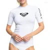 Kobiety do surfowania stroju kąpielowego Koszulka Miłość T-shirt plażowa filta przeciwsłoneczne Rashguard UV Ochrona UV Spodstanit nurkowy