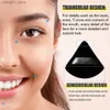 Aplikatory gąbek bawełniany 2/6 trójkątny proszek miękki aksamitne kosmetyki makijaż do twarzy gąbka podstawowa mikser narzędzie piękności Q240326