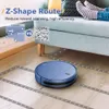 ZCWA Robot i MOP Combo, 2 w 1 moping z Wi-Fi/App/Alexa, roboty odkurzacze, ustawienia harmonogramu, samozadowolenie, idealne na twardą podłogę, włosy dla zwierząt domowych