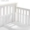 Bebek Cribs 3D Bahar ve Yaz Oyunları için Beşik Çit için Debachab Kum Yatakları İçin Nefes Alabilir ve Çarpışma Karşıtı Yatak Seti L240320