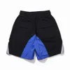 Shorts masculino rhude designer curto verão secagem rápida malha respirável cordão beachwear solto shorts esportivos para homem