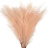 Fleurs décoratives 5 pièces Pampas artificielles Boho fausse plante roseau décoration de mariage herbe moelleuse décor à la maison