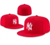 Unisex groothandel Yankees snapbacks Sox Baseball Designer Luxe gemonteerde petten Lettergrootte hoeden nieuwe tijdperk caps emmer hoed mlbs caps flat peak mannen vrouwen vol gesloten 7-8 a5