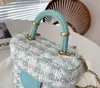 Mini Crossbody Sacs Femme Designer Fashion Vanity Case Cosmetic Sac Handle sacs à main