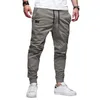 Mens Pants Sports Casual Spring Daily Solid Color Skinny Jogging Trousers Lightweight Thin Outdoor Hiking Cargo