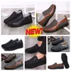 Casual Shoes Gai Mens Black Brown Shoe Point Toes Partys Banket Business Suit Men Designers Minimalister Handla skonstorlekar 38-50 EUR