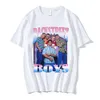 Backstreet Ragazzi T-shirt con stampa grafica anni '90 Vintage Boy Band T-shirt da donna Hip Hop Gothic T-shirt oversize Streetwear j72C #