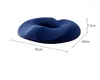 베개 1pcs 도넛 치질 시트 꼬리뼈 미골 코시스 정형 외과 전립선 의자 메모리 폼 사무실 의자