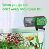 Mangeoires Nouveau réglable intelligent automatique distributeur de nourriture pour poissons réservoir de poissons distributeur d'alimentation automatique avec LCD indique minuterie Aquarium accessoires mangeoire