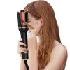 Ferri per capelli Ferro arricciacapelli Bigodino per capelli multiautomatico LCD Ceramica rotante per capelli Waver Magic Curling Wand Ferri Strumenti per lo styling dei capelli