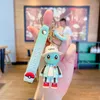 Key Creative Keychain Toy Doll Schoolbag Couple Pendant Chain Car Decompression Charm Baqbd