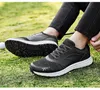 HBP Non-Brand Hot selling Professional lace up Indoor Outdoor Mens Golf Training Shoes sneakers from vietnam