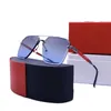 Lunettes optiques de styliste, jambes miroir en métal, lettres fines rouges, lunettes de soleil multifonctionnelles, haute qualité uv400 polarisées, coupe-vent, nouvelles hj080 C4