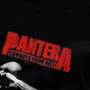 Red Vintage Pantera Band Men Women's T Shirts Heavy Metal Band Merchandise Leisure Tees Kort ärm Rund Neck T-shirts Cott 74wk#