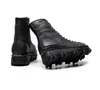 HBP icke-varumärke Auto Racing Wear Boots Sportwear Professional High Top Riding Motorcycle Leather Men Boots