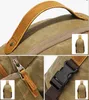 Outdoor camera bag Canvas wear-resistant casual camera bag Single shoulder oblique chest bag Waterproof SLR digital bag