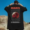 FI Erkekler için Yeni T-Shirts 3D Celestial Planet Baskı Erkek Giyim Sıradan Kısa Kişeli Büyük Boyut Tişört Sokak Harajuku Tees T4C8#