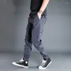 Herrenhosen Herren Cargo Taschen Skinny Haren Mode Lange Hosen Plus Größe M-6XL Hip Hop