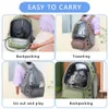 Pet Dog Cat Backpack Outdoor Travel Counter Counter Facs for Small Dog Cat Transport Bag Portable Dog Assories 240318