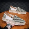 Buty 2023 Summer New Men Buty mody tkane paski dla wygody oddychające lekkie swobodne buty dla mężczyzn zapatos de hombre