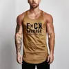 Gym Mesh hommes débardeur Fitn marque Fi Stringer décontracté Singlets chemises à manches musculation entraînement gilet maillot de corps 18RB #