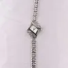 Высококачественные роскошные мужские часы для женщин Горят, продавая сплавовые алмазы, инкрустанный женский браслет модная стальная полоса диагональная головка в форме температуры P37J