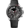 Montre-bracelet pour hommes 1513087 Driver Sport, bracelet en cuir noir, chronographe, montre281w