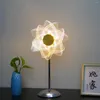 Table Lamps Acrylic Creative Gift Atmosphere Light Sunflower Decorative Bedroom Windmill Plug In Bedhead Night