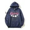 Mens Hoodies Sweatshirts Street Giyim Örümcek Web Yıldız Mektup Köpük Poaz Hooded Hoodie Erkekler İçin Stranger Şeyler Gevşek Kalın Sweatshirt Unisexzln231128