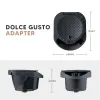 Ställer in ICAFILAS -adapter för Gusto Maker med original Nespresso Capsule Pods eller Coffee Powder Transform Holder för Piccolo XS