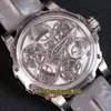 고품질 Antoine Preziuso 3 Tourbillon Design Dial Japan Automatic Mechanical Mens Watch Sapphire 316L Steel Case Sport Watche258b