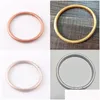 Bangle 4 Colours Gold Foil wypełniona plastikowa bransoletka do rur sile odpowiednia dla dziewcząt urodzinowych matek Dzień Bride impreza upuszcza biżuteria dostawa DH9R3