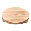 Dekorativa plattor trä stiger pedestal stativ display badrum bricka bondgård trä tvål inomhus pall