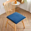 Oreiller 1PC chaise en mousse à mémoire de forme antidérapante soulage la conception de sangle de pression de douleur pour le dortoir de bureau maison coton confortable 40x40cm