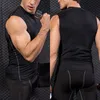 Cycling Underwear Sport Base Couche Blanc Noir Viete de cyclisme Men Under-lincere Rapide Dry Men Top de gym